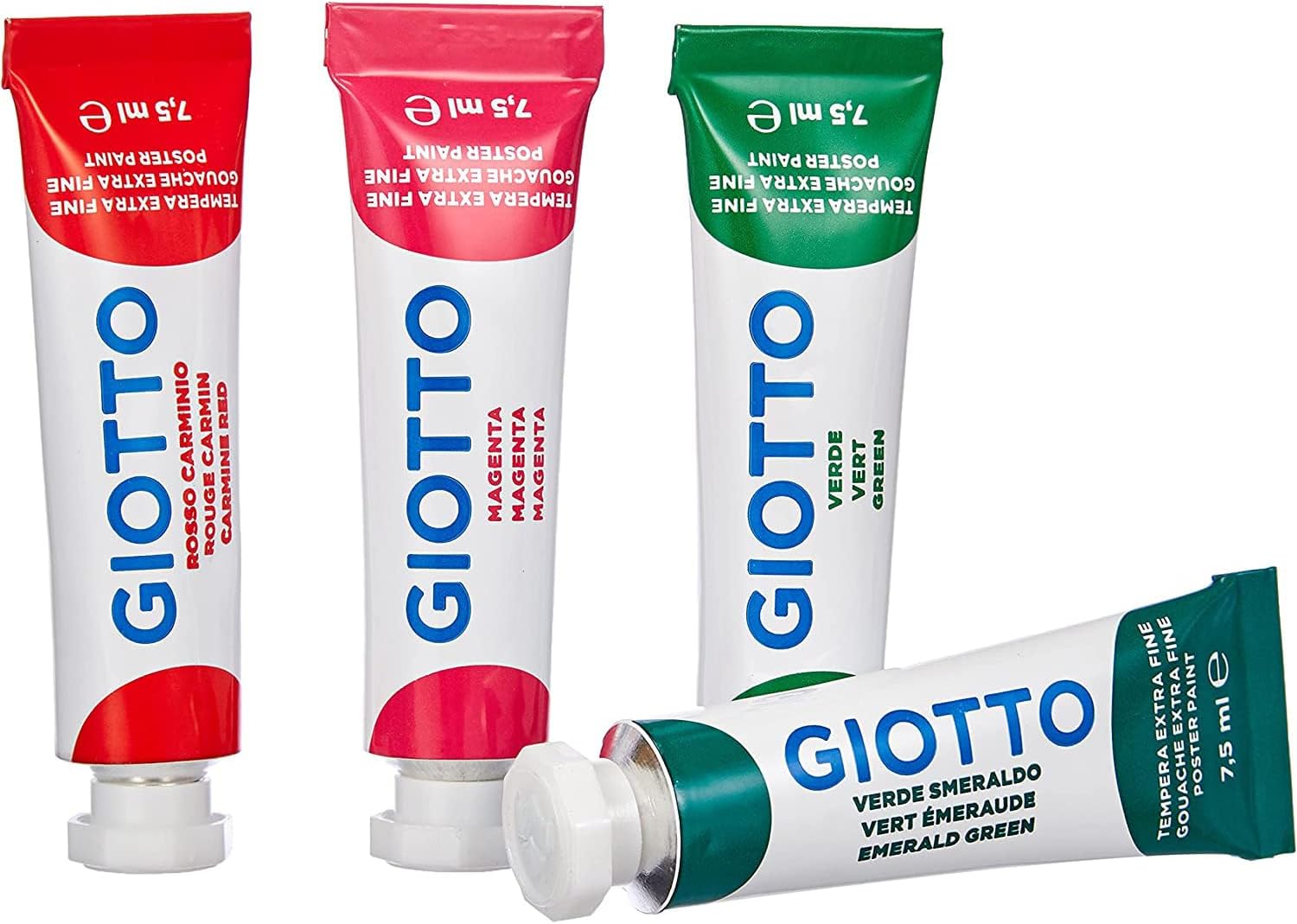 Thumbnail 2 de Giotto Tempera Extra Fine in Astuccio Da 12 Tubetti, Multicolore, 7,5 ml
