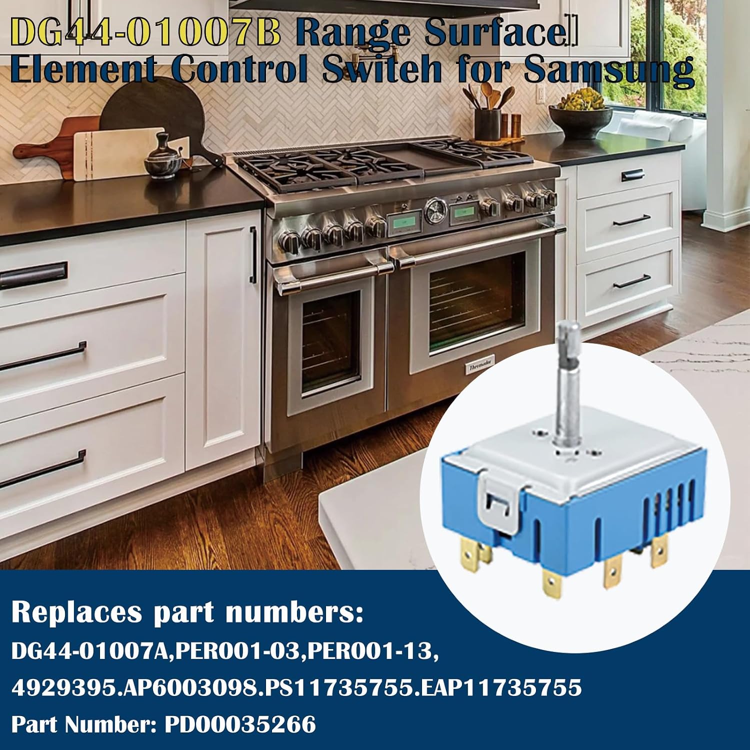 Detalle 2 de DG44-01007B Range Surface Element Control Switch