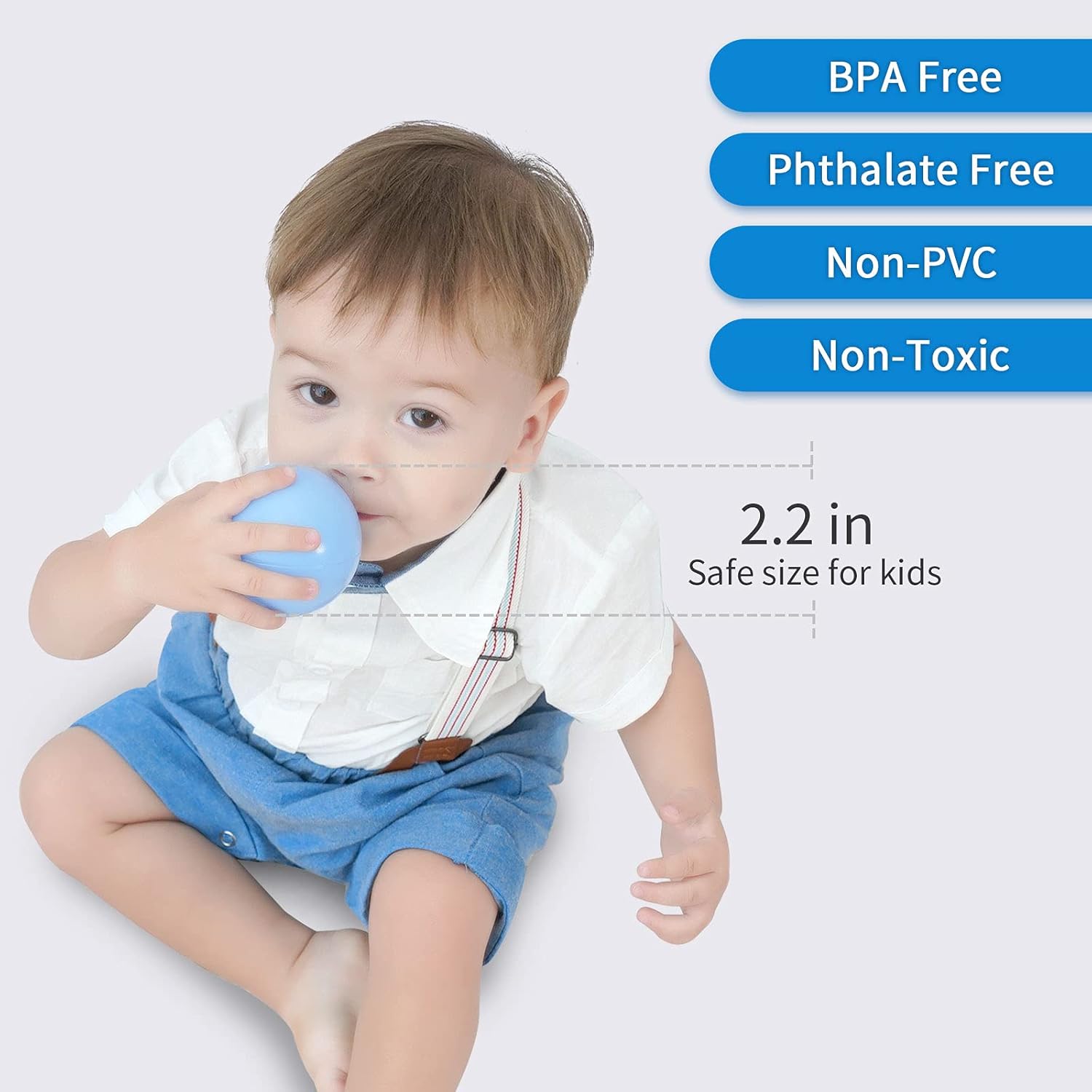 Thumbnail 3 de STARBOLO Phthalate-Free BPA-Free Ball Pit Balls for Toddlers (Phthalate Free, BPA Free) Pack Options