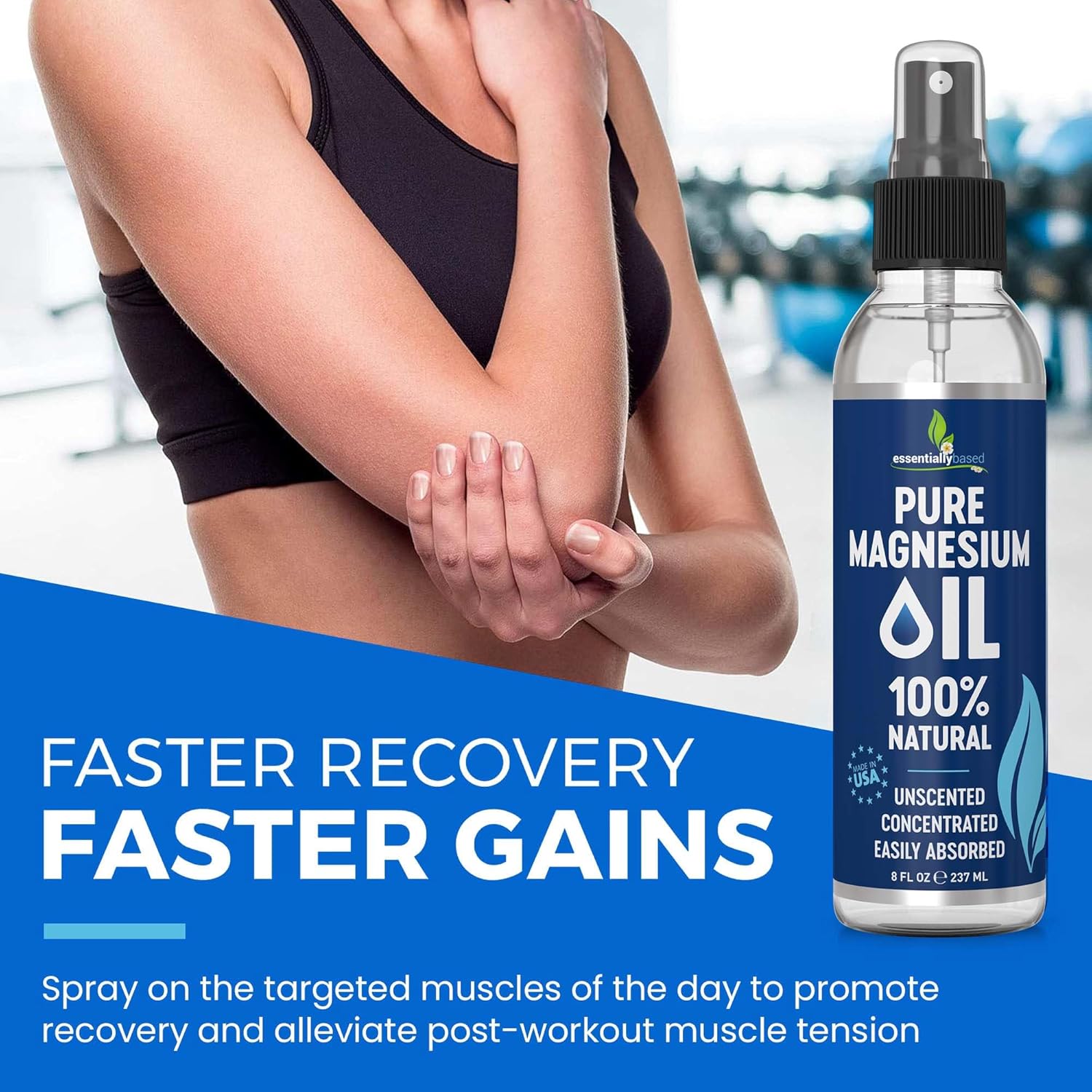 Thumbnail 4 de Pure Magnesium Oil Spray 8oz for Sleep