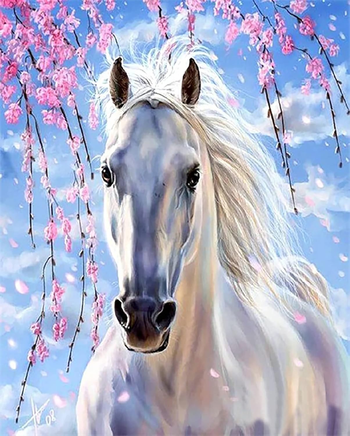 Thumbnail 2 de Pracht Creatives Hobby Diamond Painting Set „Delfin“ (ca. 35 x 25 cm) mit Zubehör