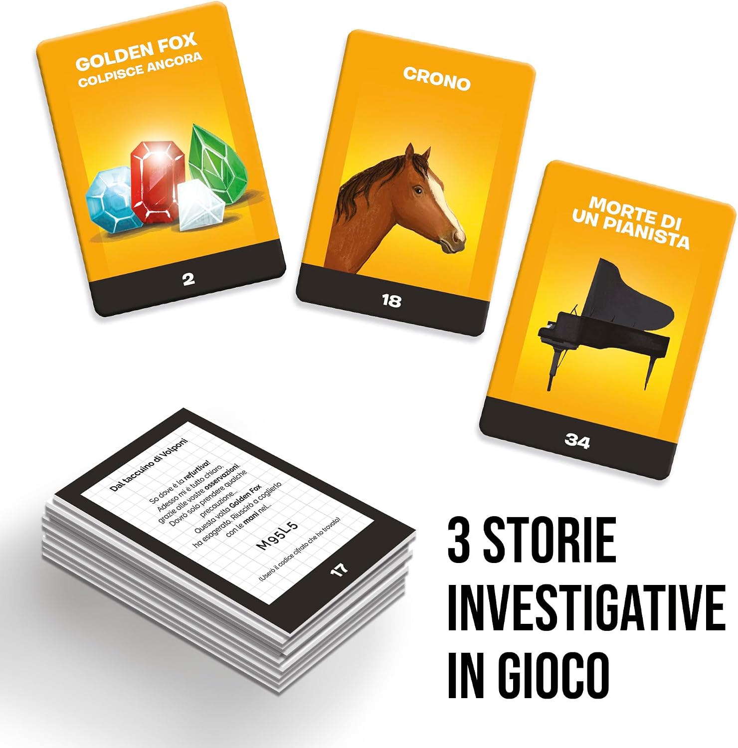 Thumbnail 3 de Ludic - Gialli In Gioco Tre Crime Stories: Sfide di Investigazione per Tutti! (Formato Viaggio) IT54129