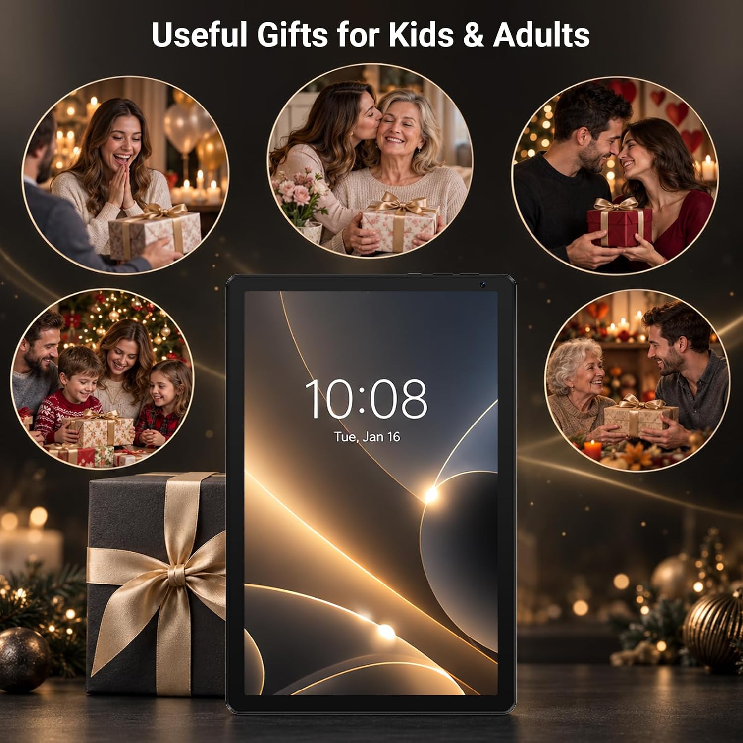 Detalle de Evermyth X109L 10.1-Inch Android 16 Tablet, 36GB RAM, Wi-Fi 6