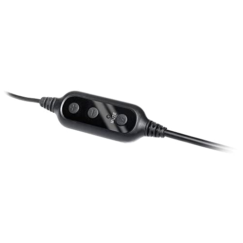 Detalle de Logitech 960 Kopfhörer mit Mikrofon — USB-Headset für Telefonkonferenzen, Webinare und Musik