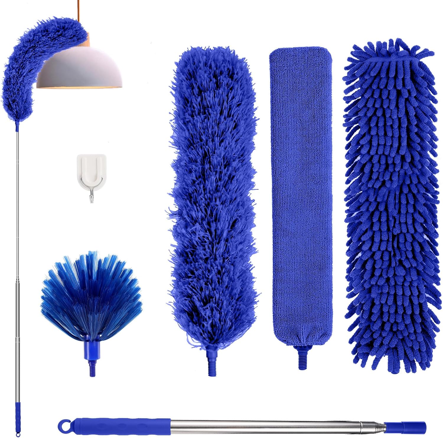Thumbnail 6 de Feather Duster 7 PCS Extendable Cleaning Kit