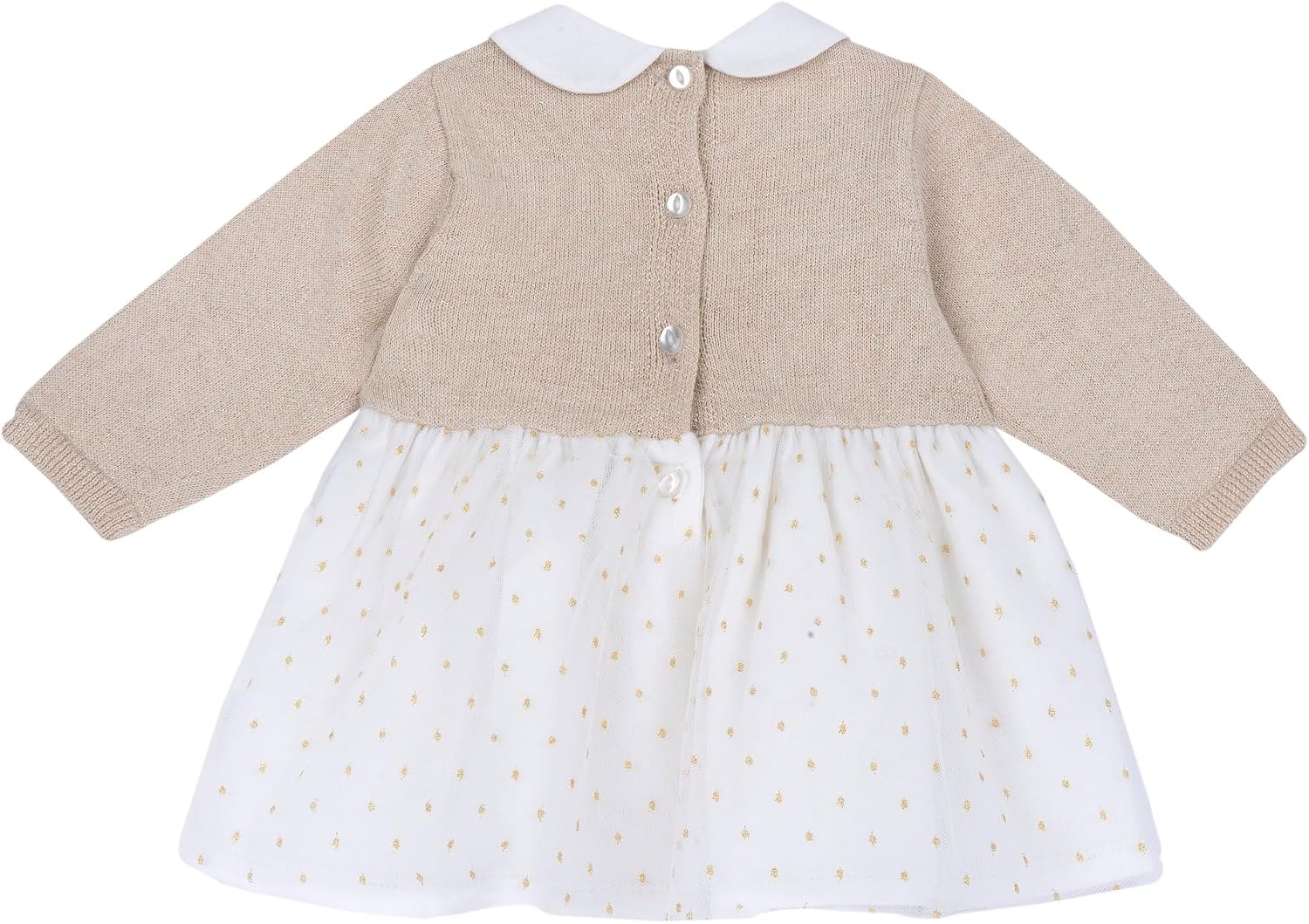 Detalle 2 de Vestito Chicco a maniche lunghe neonata