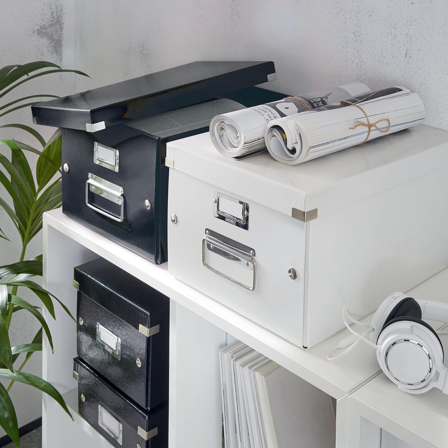 Thumbnail 5 de Leitz A4 Storage Box (Medium) – Portable Click & Store organiser with lid