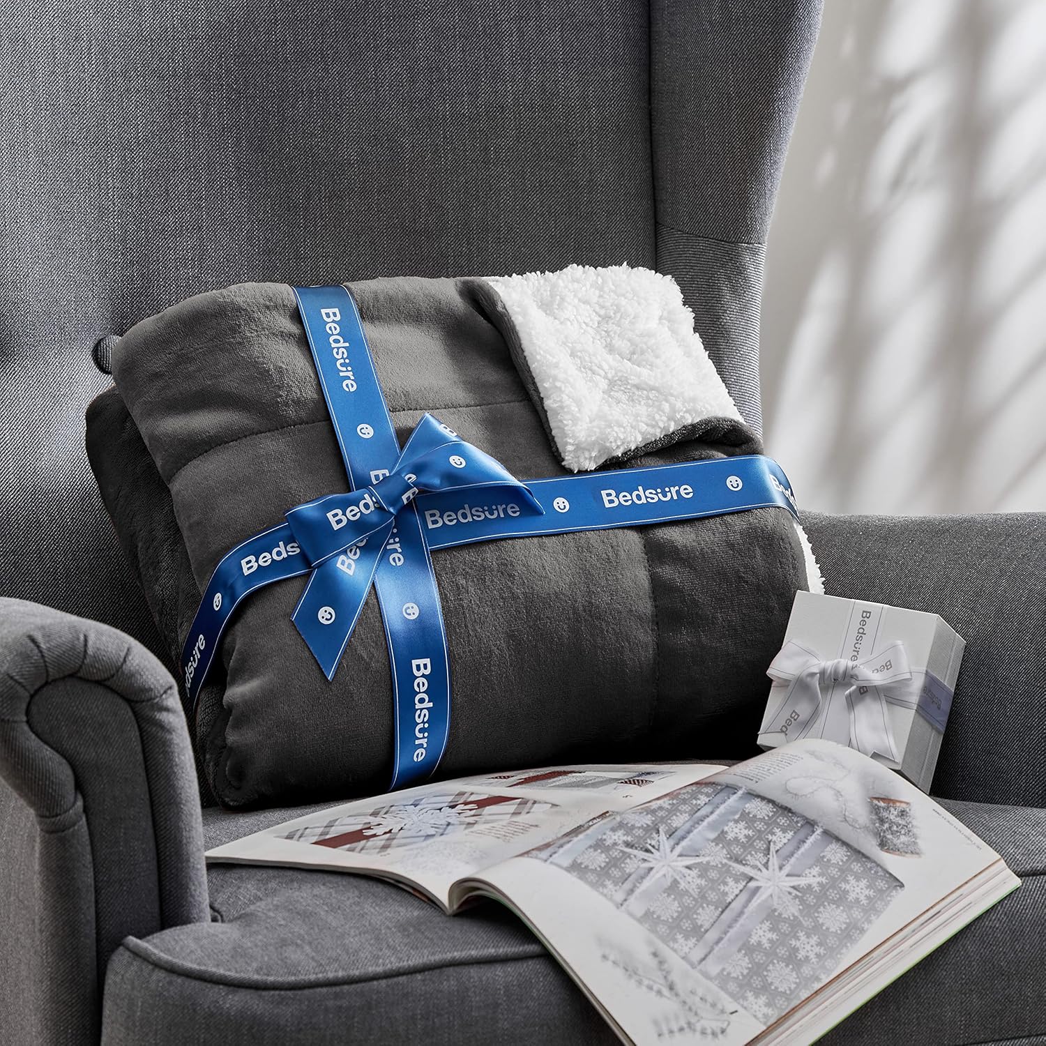 Thumbnail 5 de BEDSURE Kuscheldecke 150x200 cm 🛋