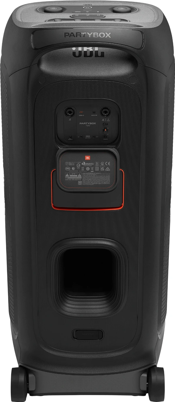 Detalle 2 de JBL PartyBox 720 Schwarz – kraftvoller Bass, bunte Lichter und robuste Outdoor-Performance