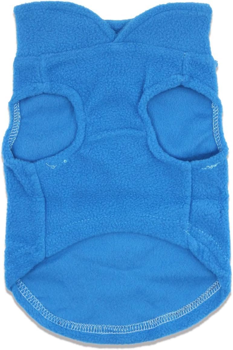 Thumbnail 6 de Cat Fleece Vest for Cats – Blue, Large, Pullover Design with Leash Hole