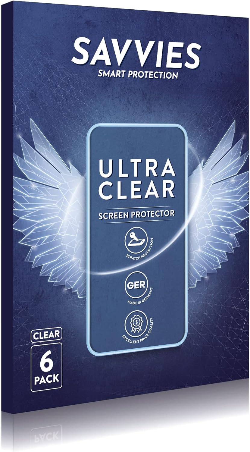 Thumbnail 6 de Savvies 6 Pack Screen Protector for Braidol Smartwatch 1.83" – Ultra-Clear, Curved-Edge Protection