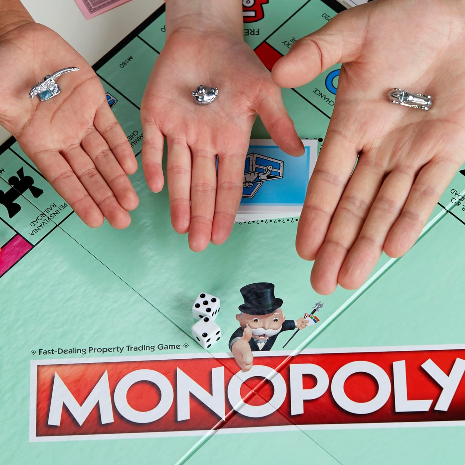 Thumbnail 5 de Hasbro Gaming Monopoly strategy board game (8+), 2–6 players family game night favourite