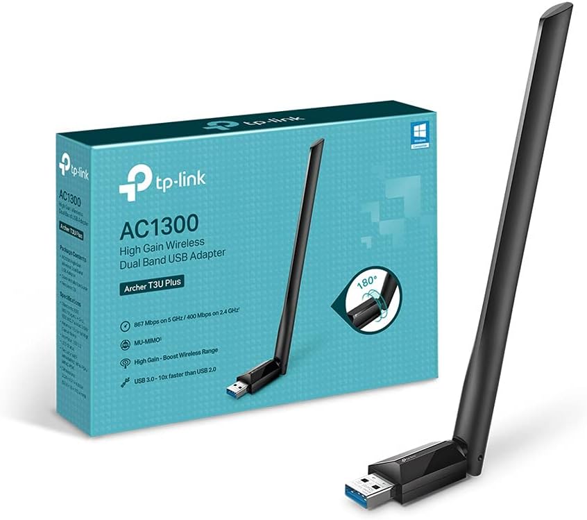 Detalle de TP-Link Archer T3U Plus Chiavetta WiFi AC1300