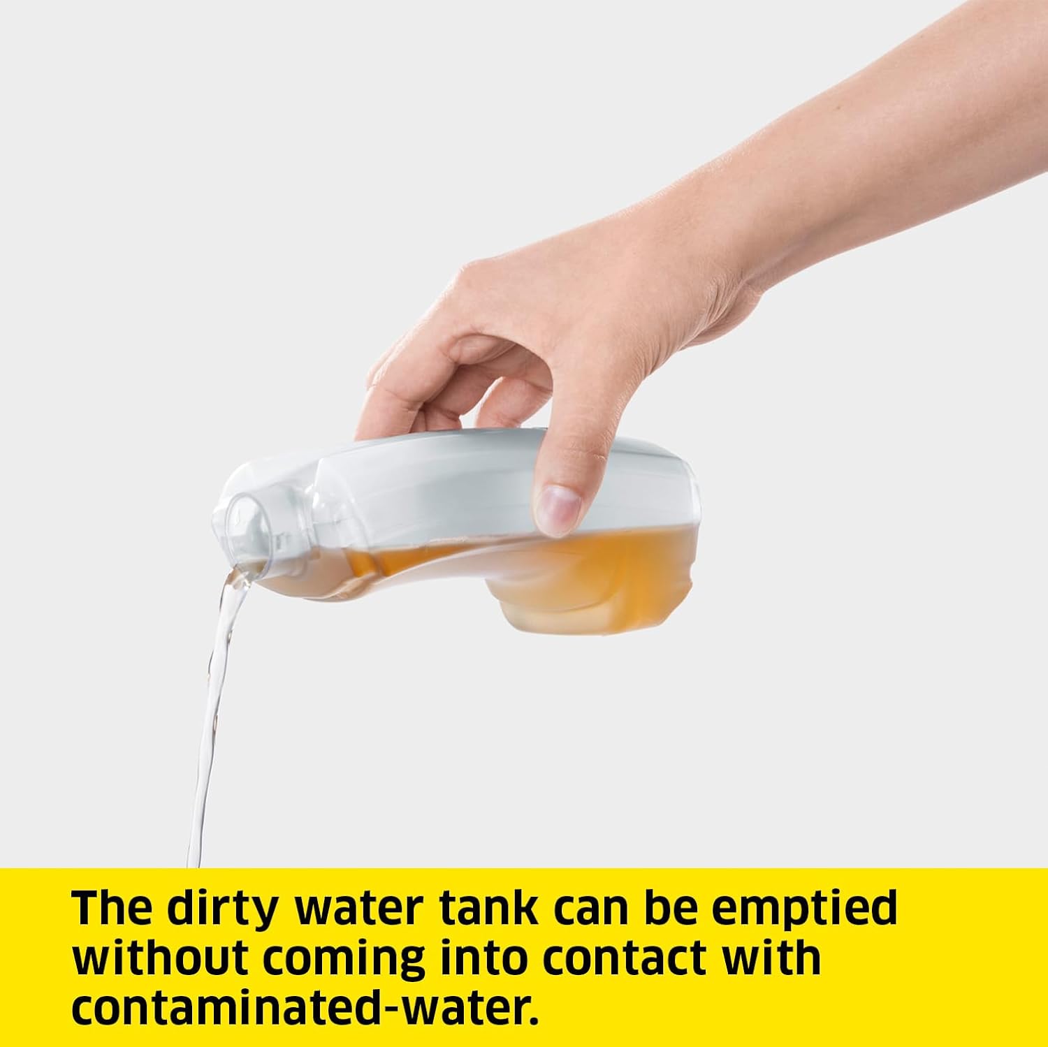 Detalle de Kärcher WV 1 Window Vac – compact condensation removal for quick, hands‑free drying