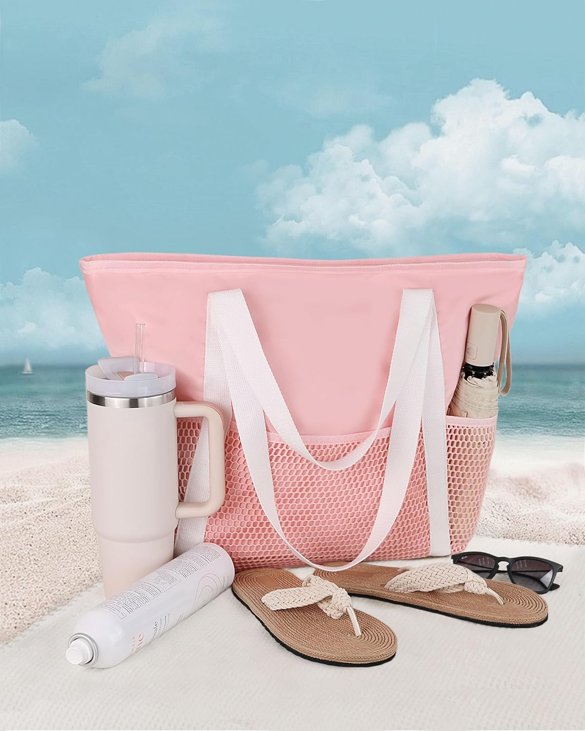 Thumbnail 2 de HOMESPON beach tote bag 38.1x15.9x35.6cm