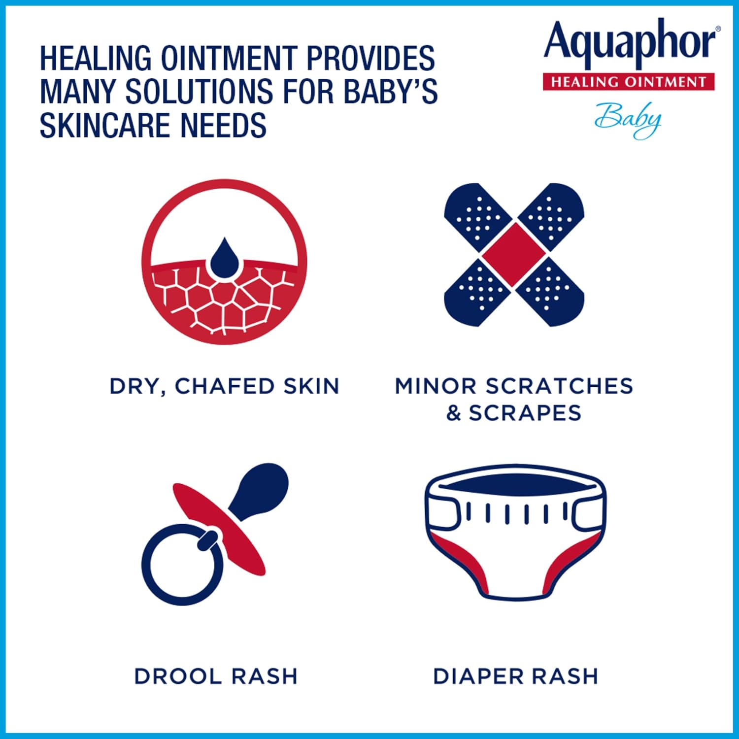 Thumbnail 3 de Aquaphor Baby Healing Ointment for Diaper Rash and More, 14 OZ
