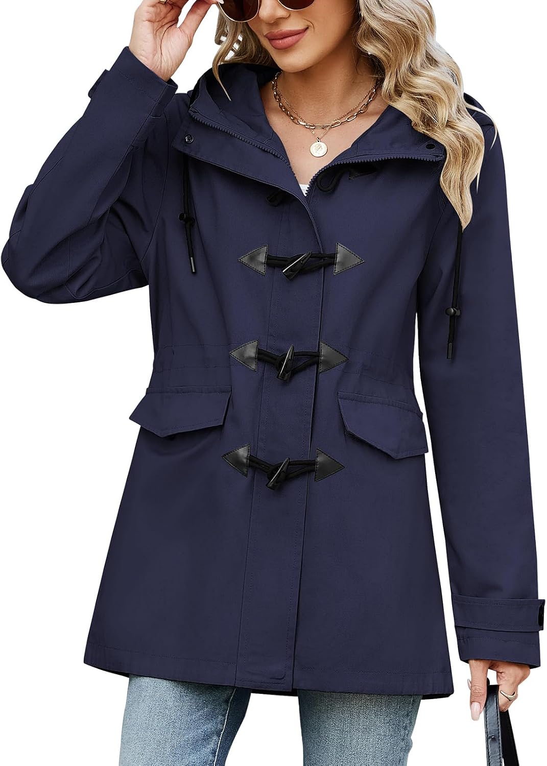 Thumbnail 6 de Yuson Women’s Lightweight Transition Jacket – Cotton Twill with Drawstring Waist