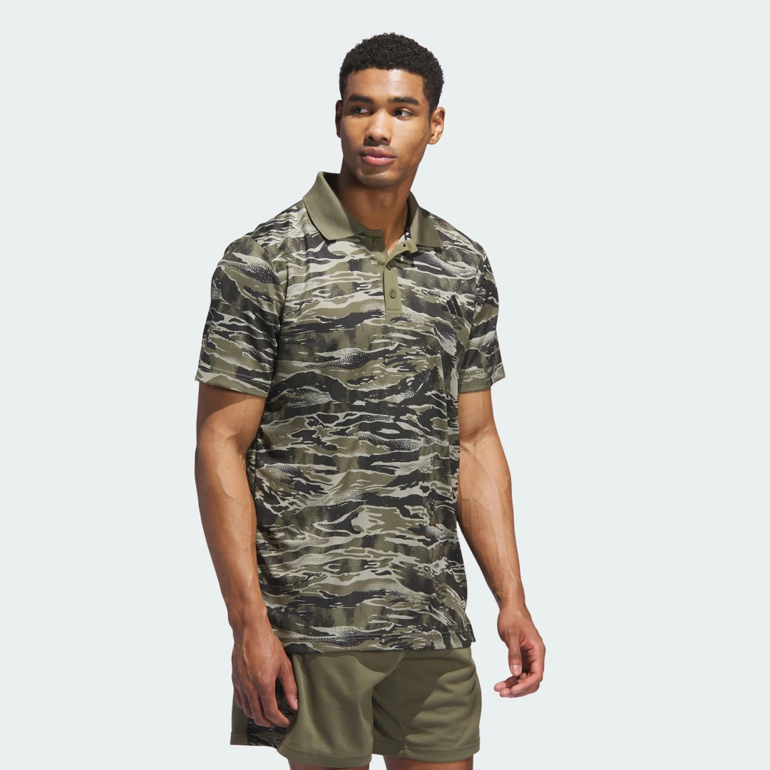 Thumbnail 2 de adidas TR-ES CAMO POLO verde