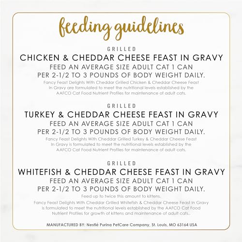 Thumbnail 7 de Fancy Feast Delights with Cheddar Wet Cat Food — 3 oz Cans, 24-Pack
