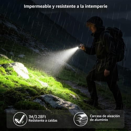 Thumbnail 6 de Blukar Mini Linterna LED Recargable: linterna bolígrafo super brillante y compacta
