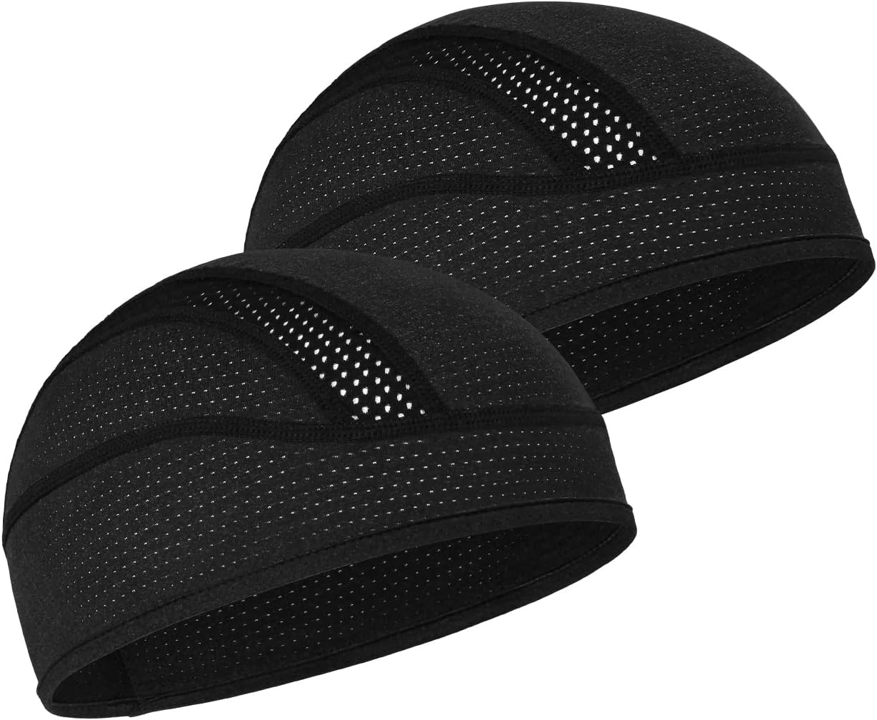Thumbnail 6 de Skull Cap Helmet Liner Beanie – Cooling Mesh Under-Helmet Hat