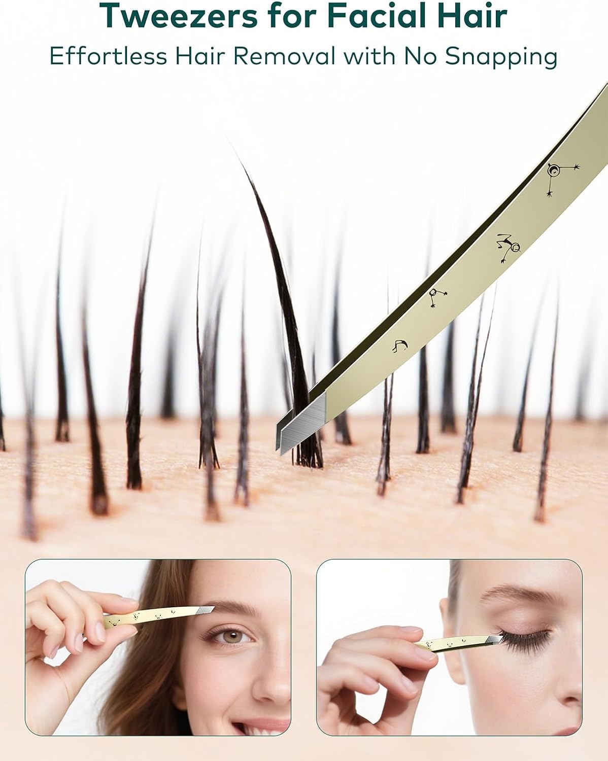 Thumbnail 4 de MR.Green Tweezers Precision slanted eyebrow plucker