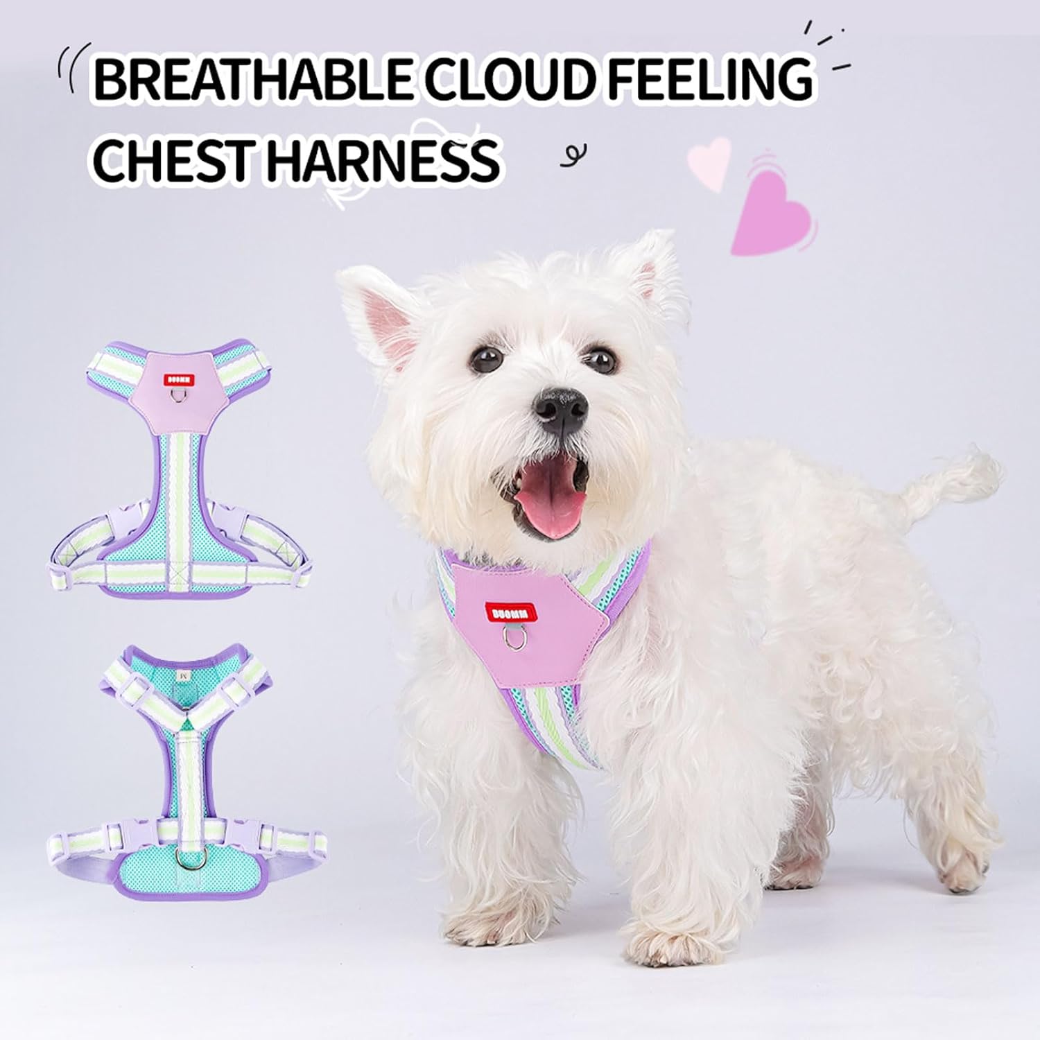 Detalle 2 de Anlitent No Pull Dog Harness 2–14kg