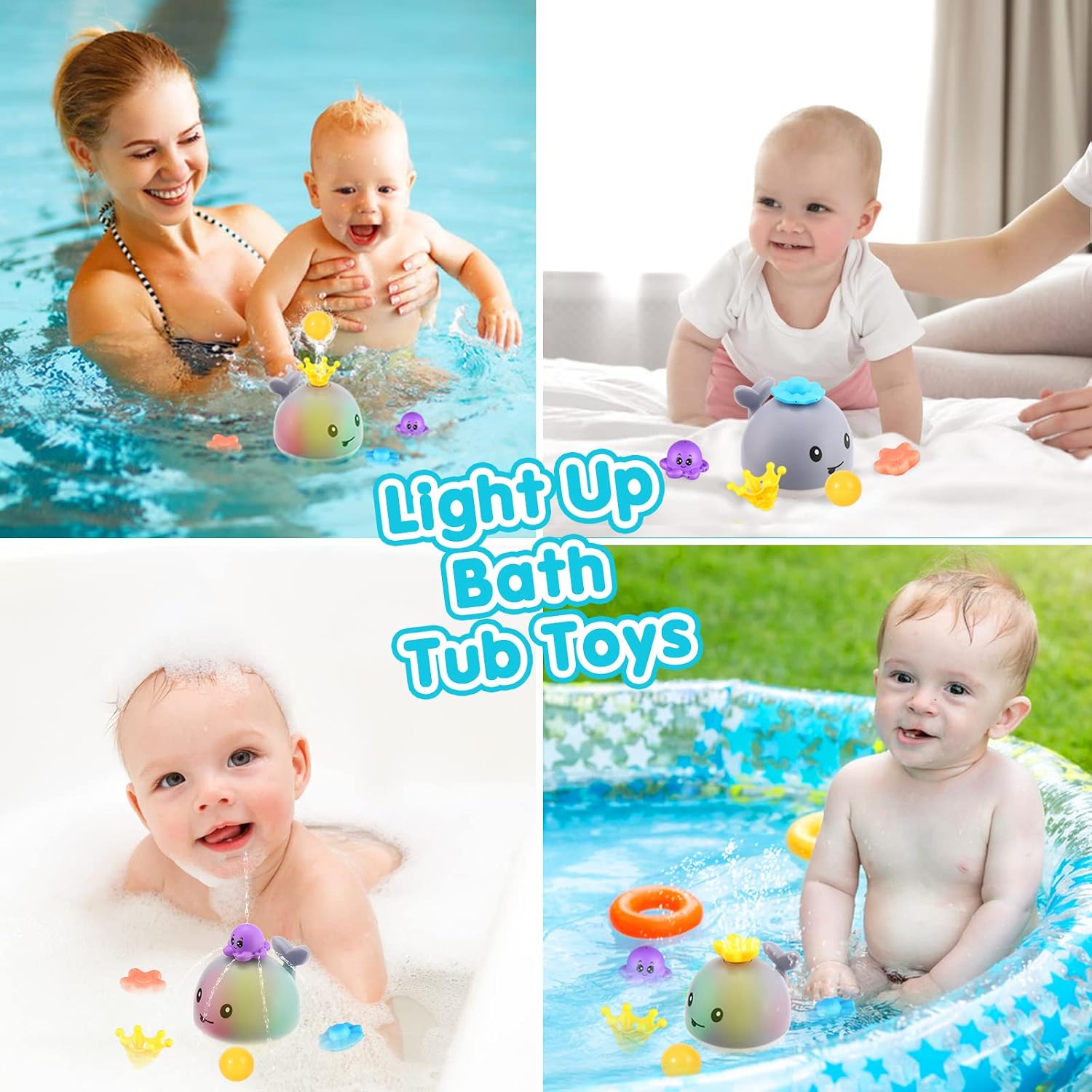 Thumbnail 5 de Gigilli Baby Bath Toys 4 Modes