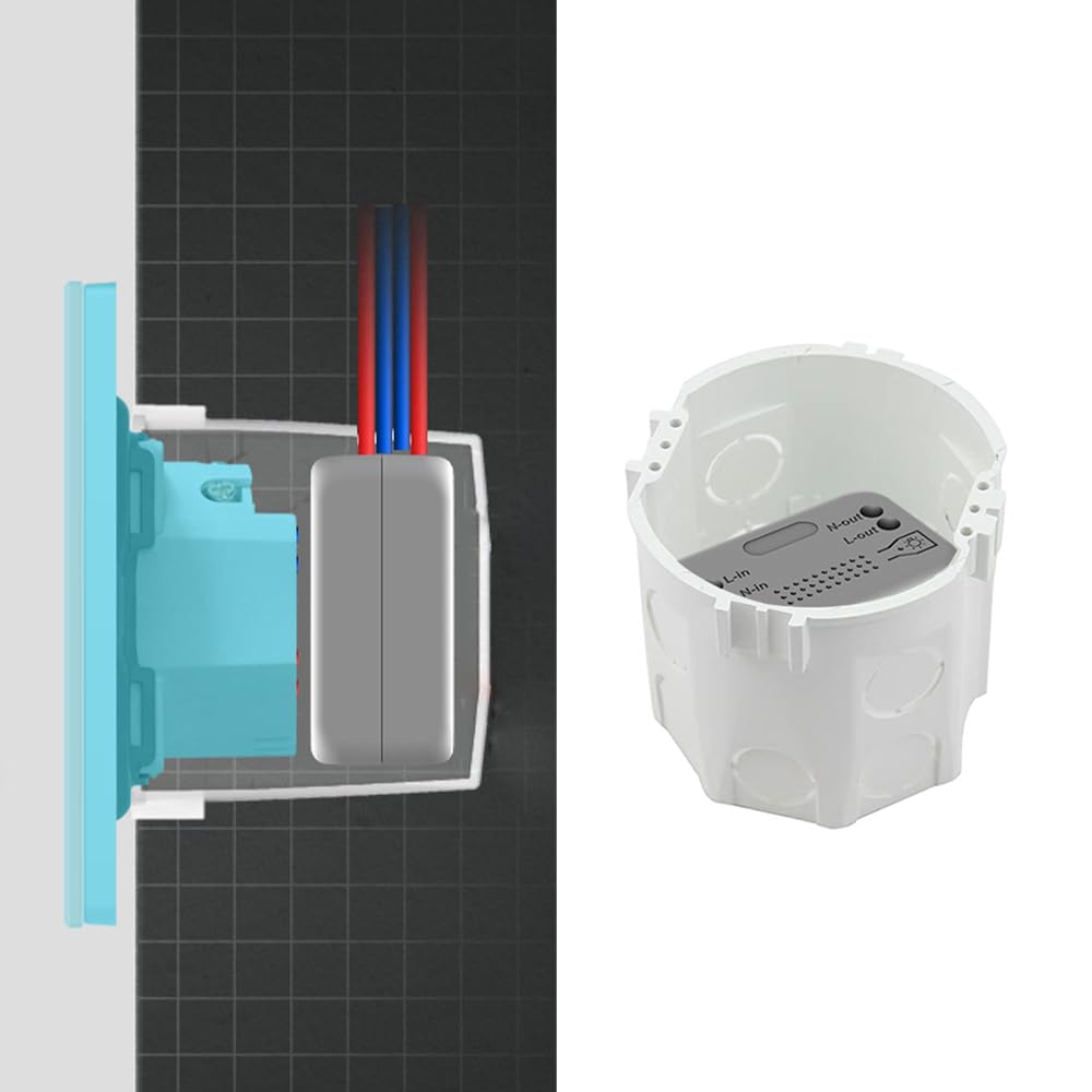 Thumbnail 4 de Interrupteur sans fil VIVIS autogénérateur d’énergie (sans câblage, sans pile) – portée intérieure jusqu’à 80 m