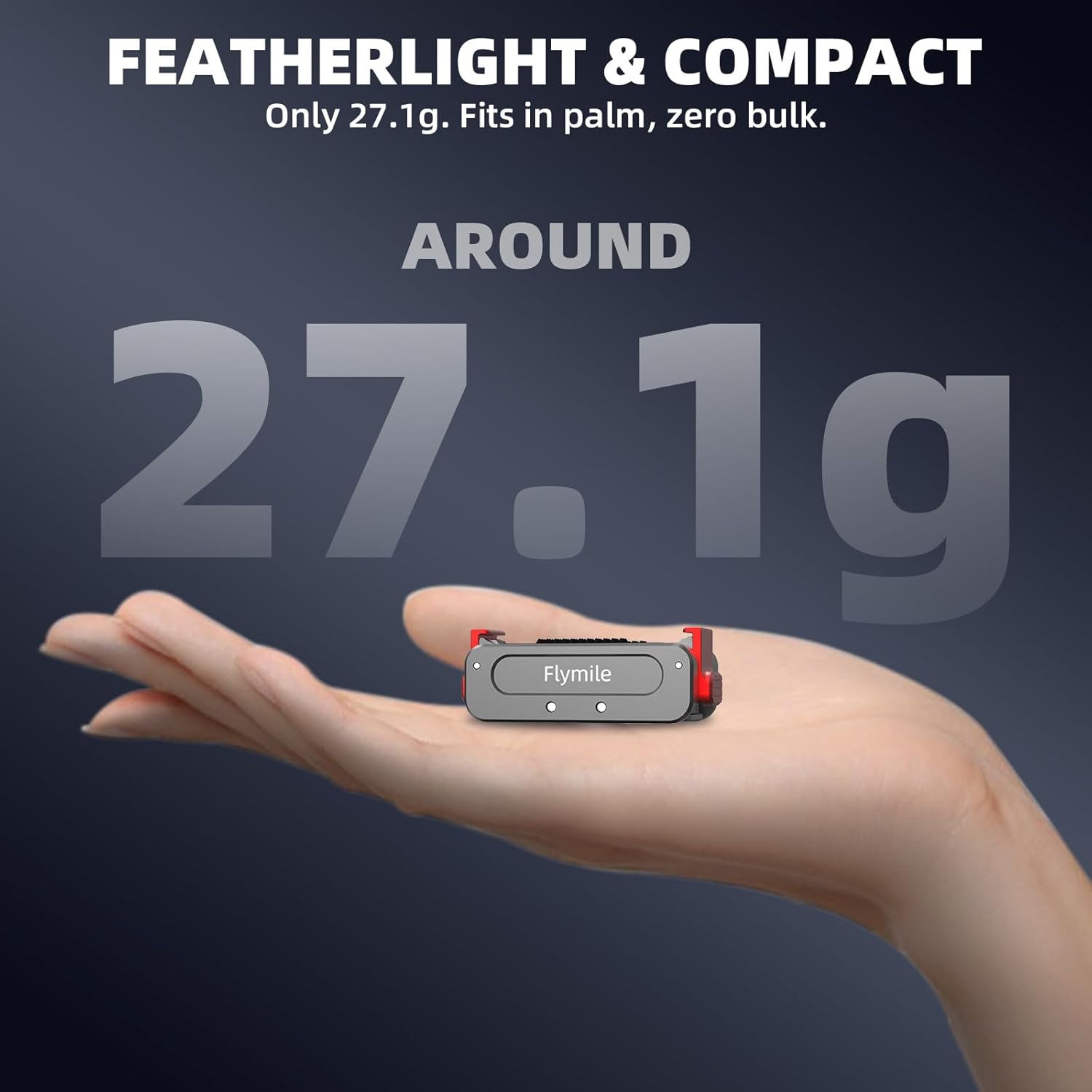 Thumbnail 4 de BRDRC Action 5 Pro Magnetic Quick Release Adapter Mount – Aluminium Alloy Expansion Base