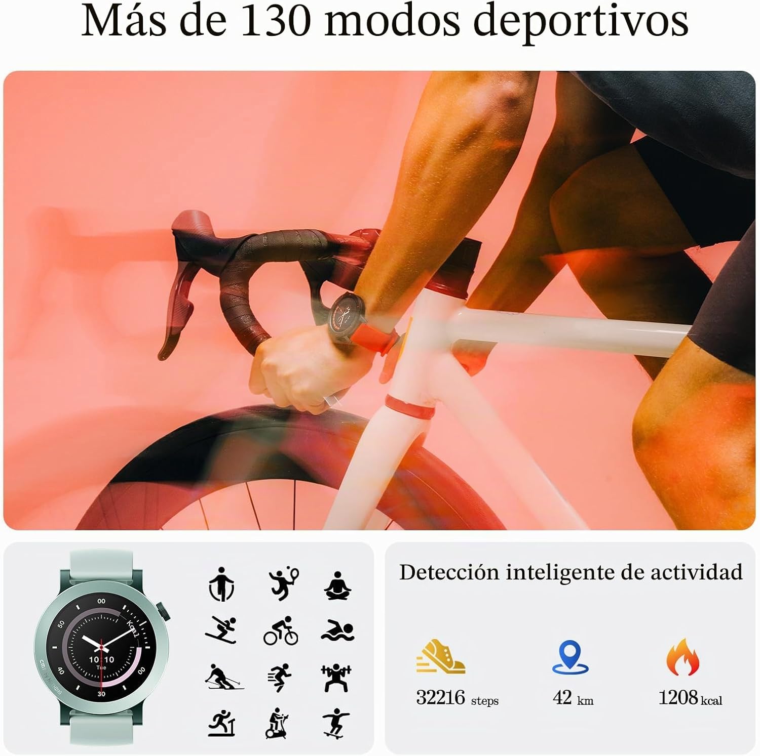 Detalle de CMF by NOTHING Watch 3 Pro: Reloj inteligente con pantalla AMOLED y GPS de doble banda