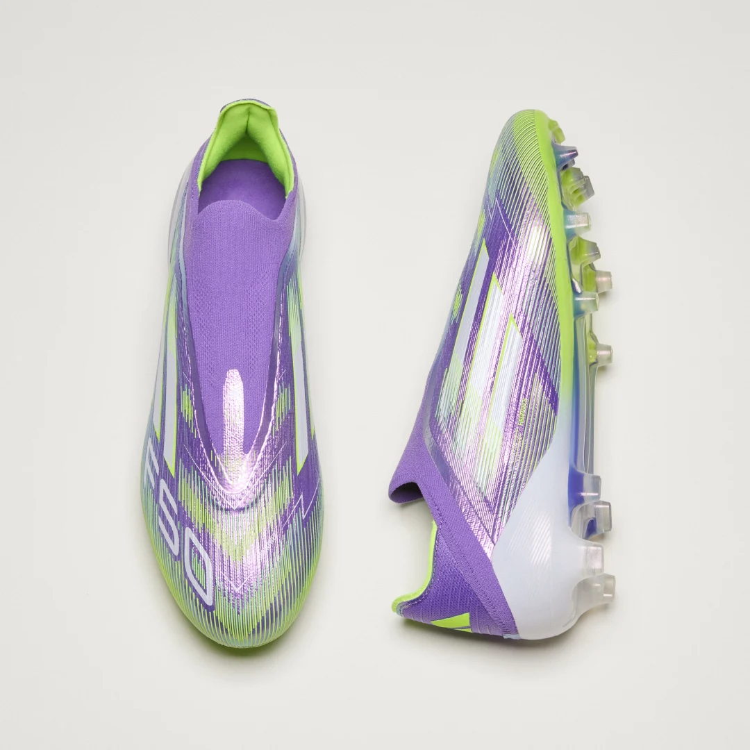 Thumbnail 3 de adidas F50 Elite Laceless Firm Ground: bota de fútbol violeta sin cordones para césped firme