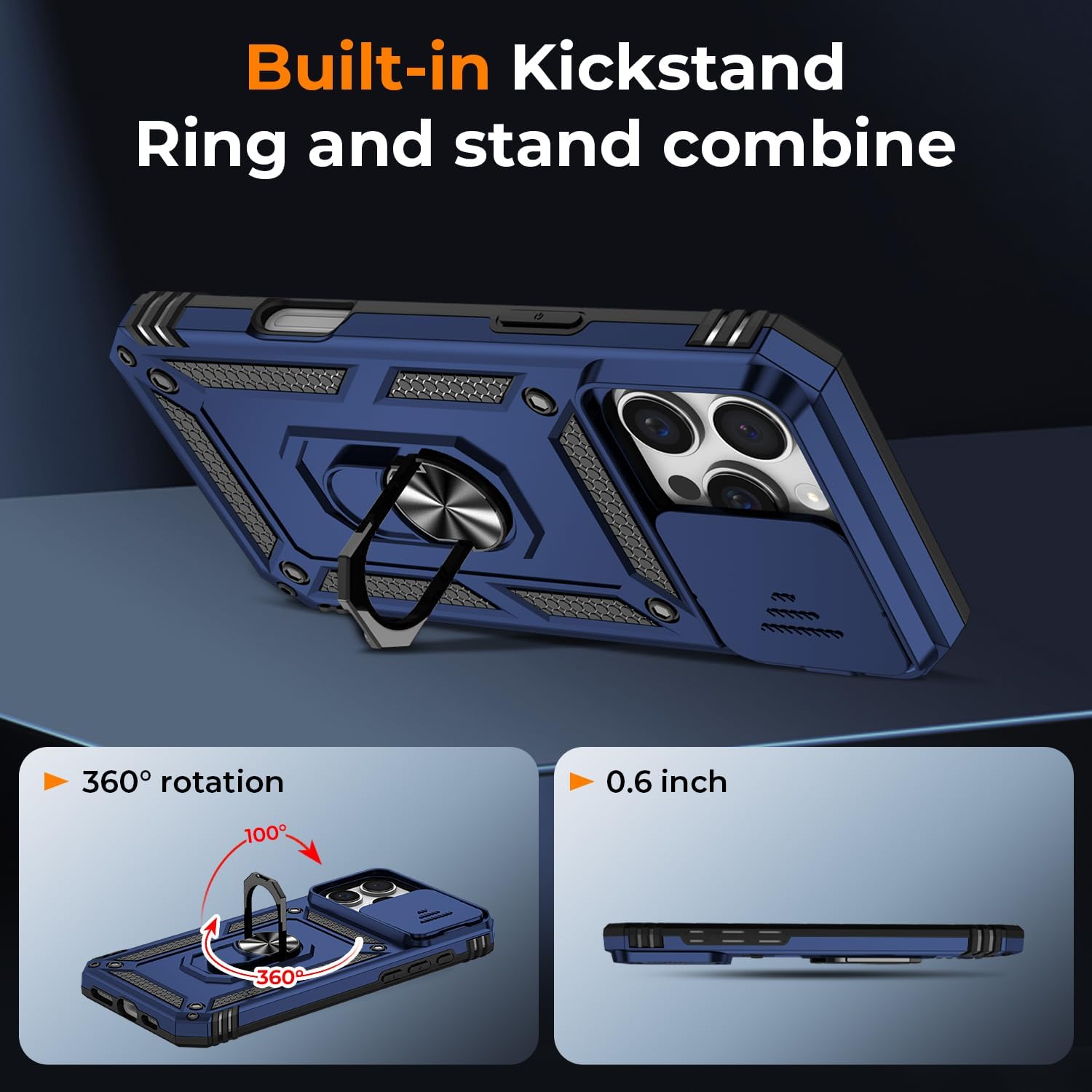 Detalle 1 de HakkTaoo iPhone 15 Pro Max Case
