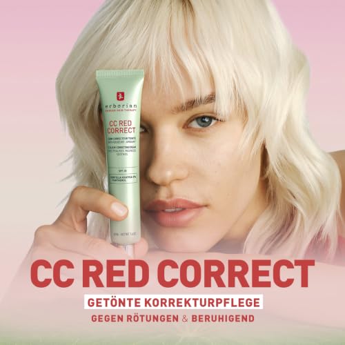 Detalle de Erborian CC Red Correct Anti-Rötung Creme SPF30 – Koreanische Kosmetik