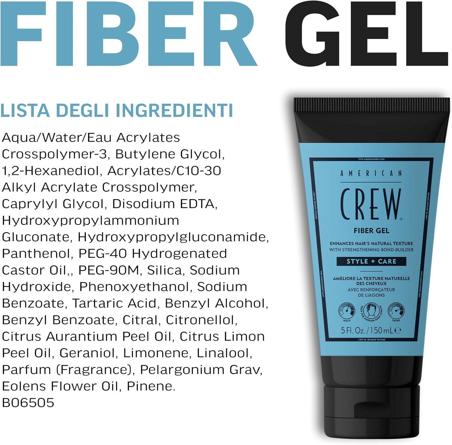 Thumbnail 6 de American Crew Fiber Gel 150 ml