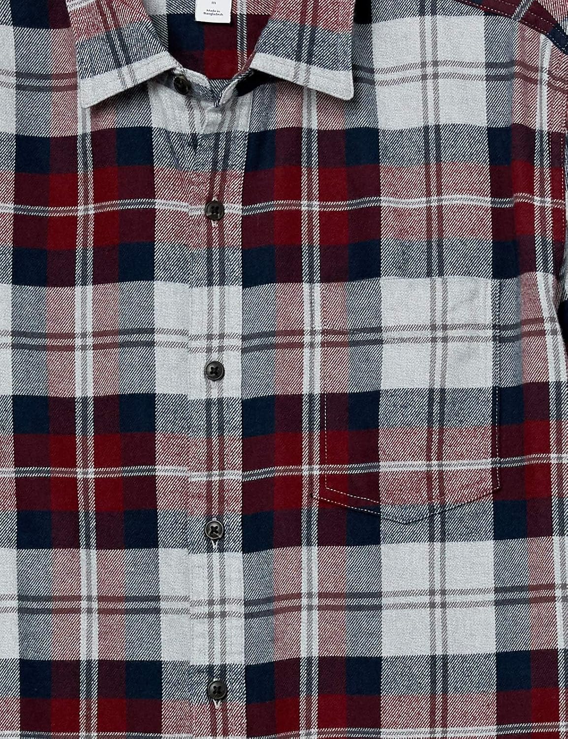 Thumbnail 4 de Amazon Essentials Camisa franela cuadros escoceses M