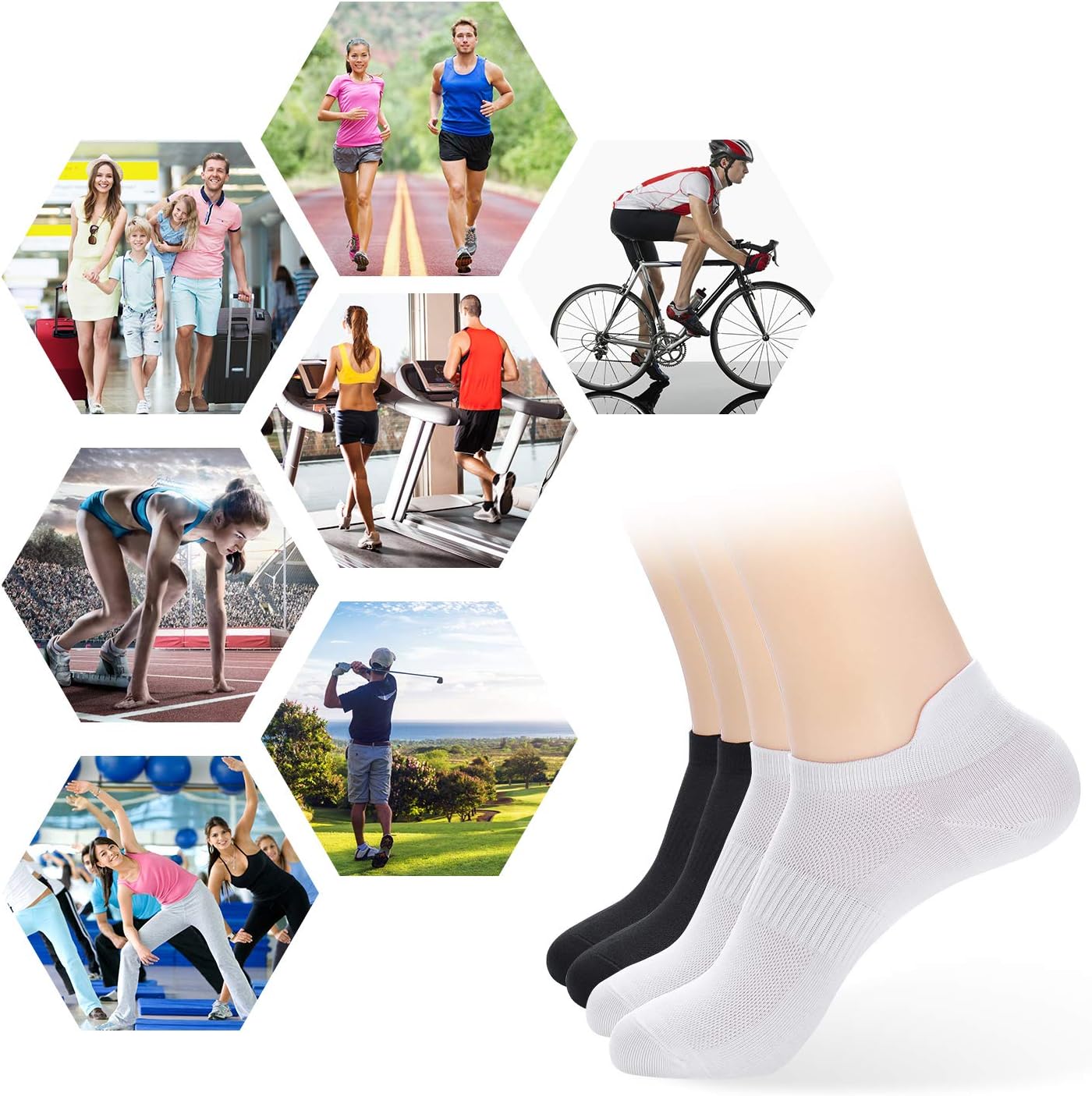 Thumbnail 5 de ATBITER Ankle Socks 6 Pairs