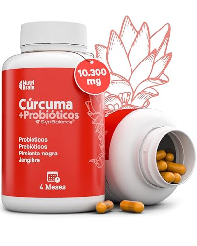Detalle de NUTRIBRAIN Cúrcuma con Jengibre, 10.300 mg