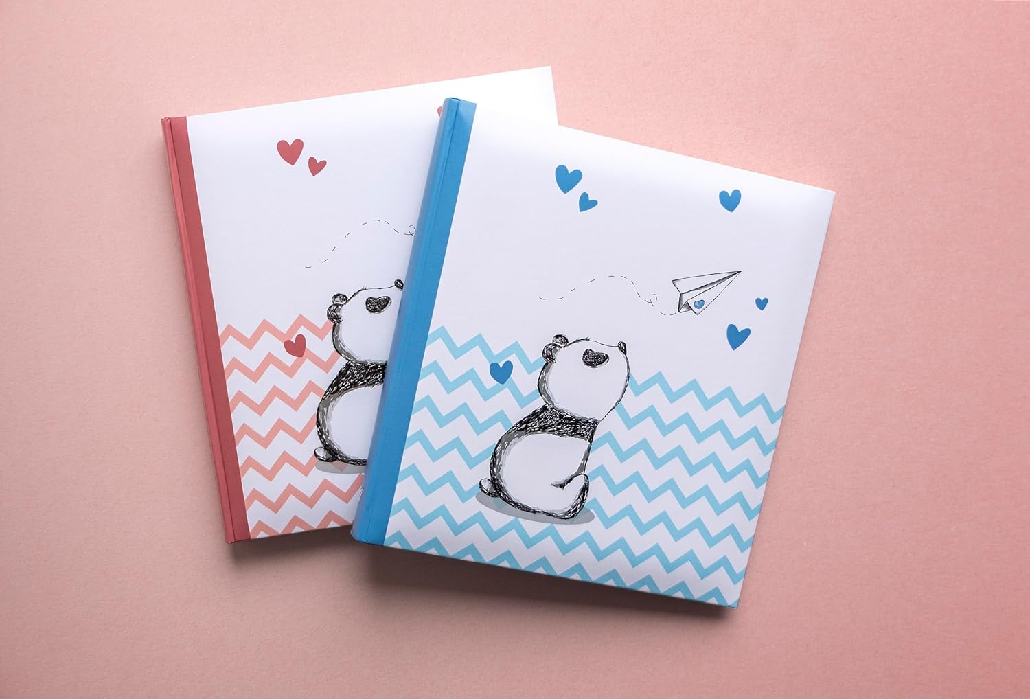 Detalle de Walther Design Album Fotografico blu 28 x 30,5 cm – Little Panda UK-281-L