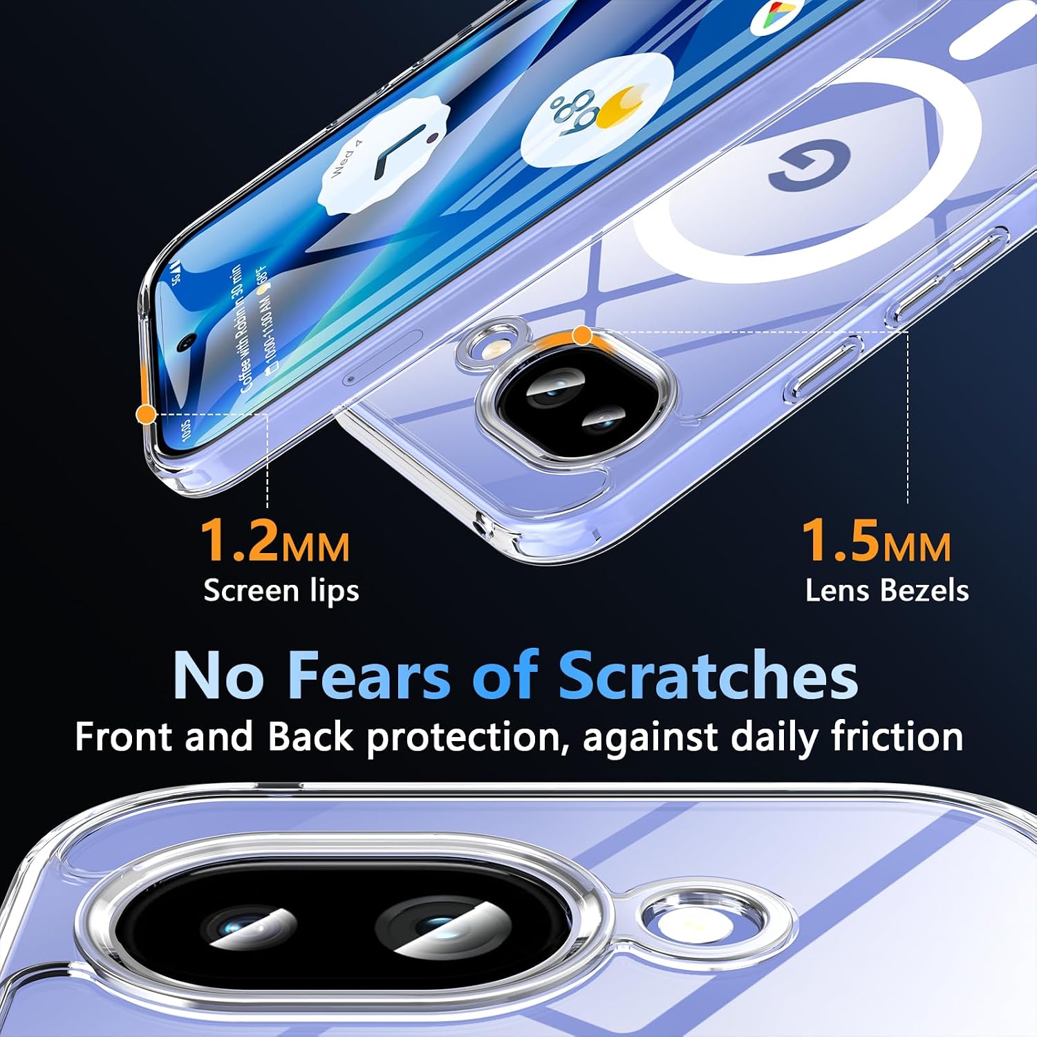 Thumbnail 4 de Hensinple Pixel 10A Magnetic Case