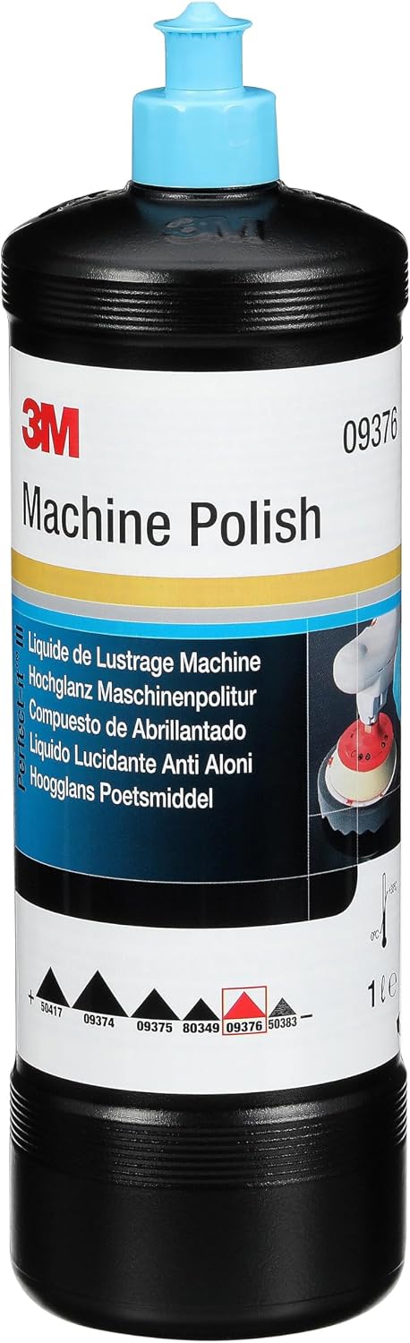 Detalle de 3M Perfect-it Hochglanz-Maschinenpolitur, 09376 – Hochglanz-Finish, 1 L