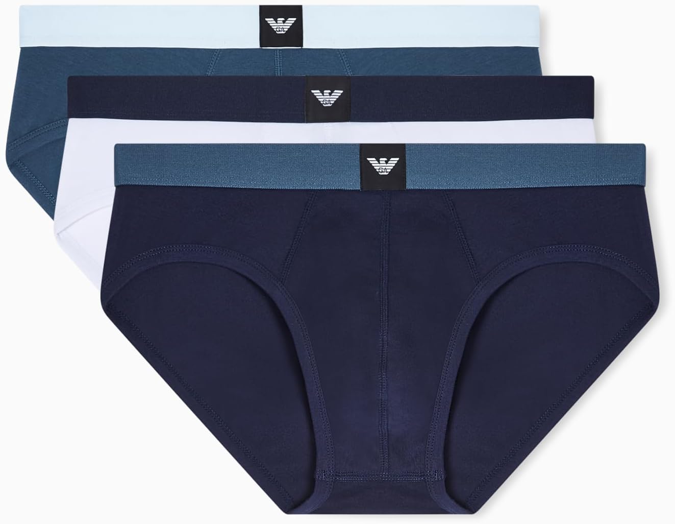 Detalle 2 de Emporio Armani Men's 3-pack Brief Briefs