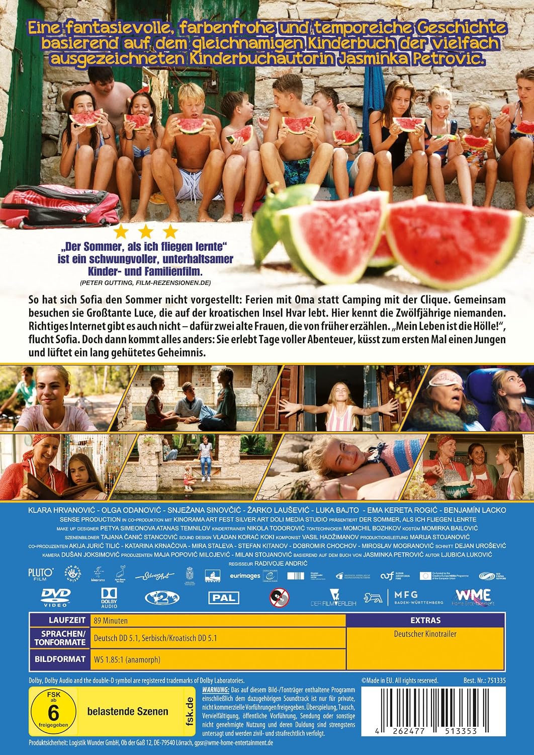 Detalle de Der Sommer, als ich fliegen lernte – Preisgekrönter Urlaubsfilm und bewegende Familiengeschichte (DVD)