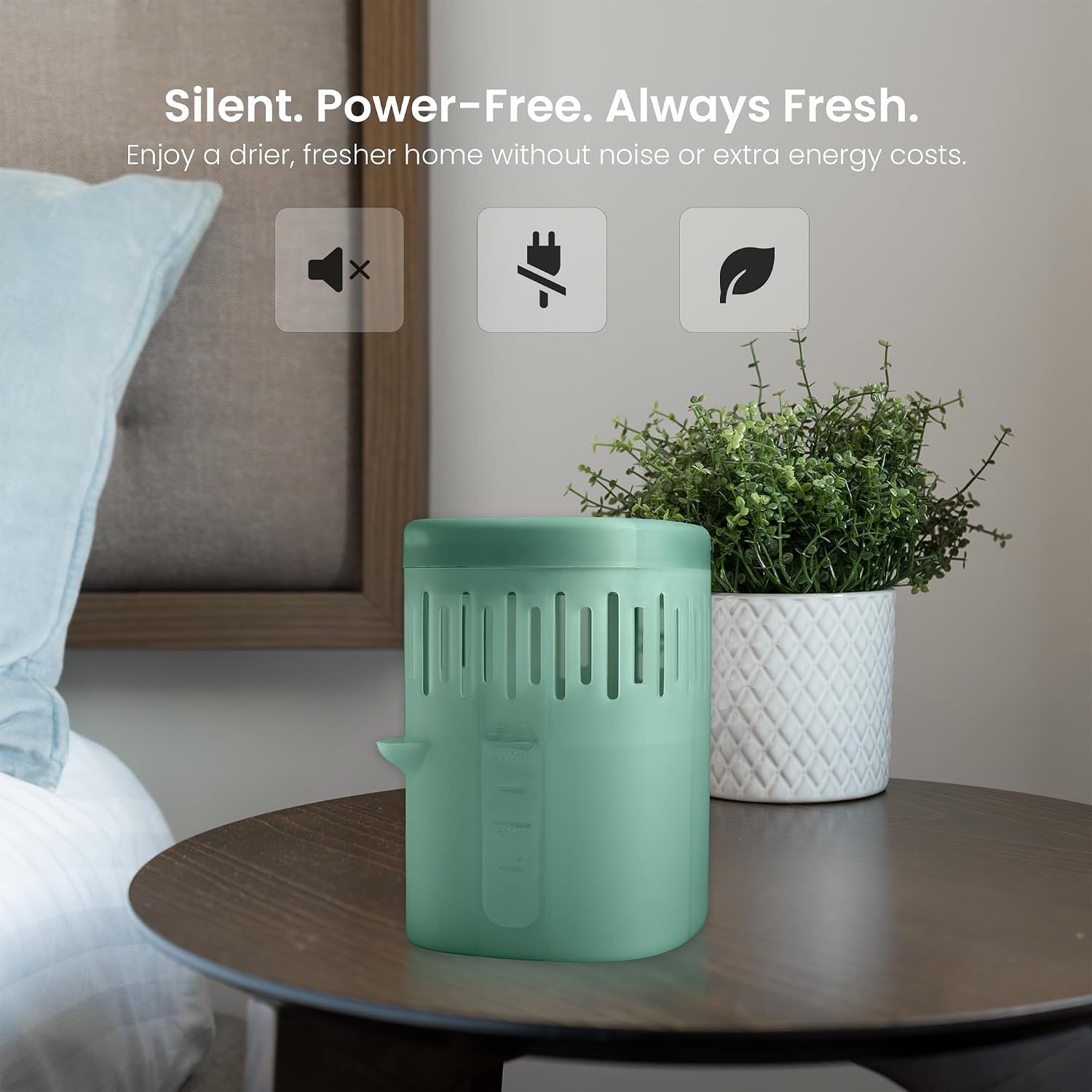 Detalle 2 de Foxence Moisture Absorber: Non-Electric Dehumidifier for Bedroom