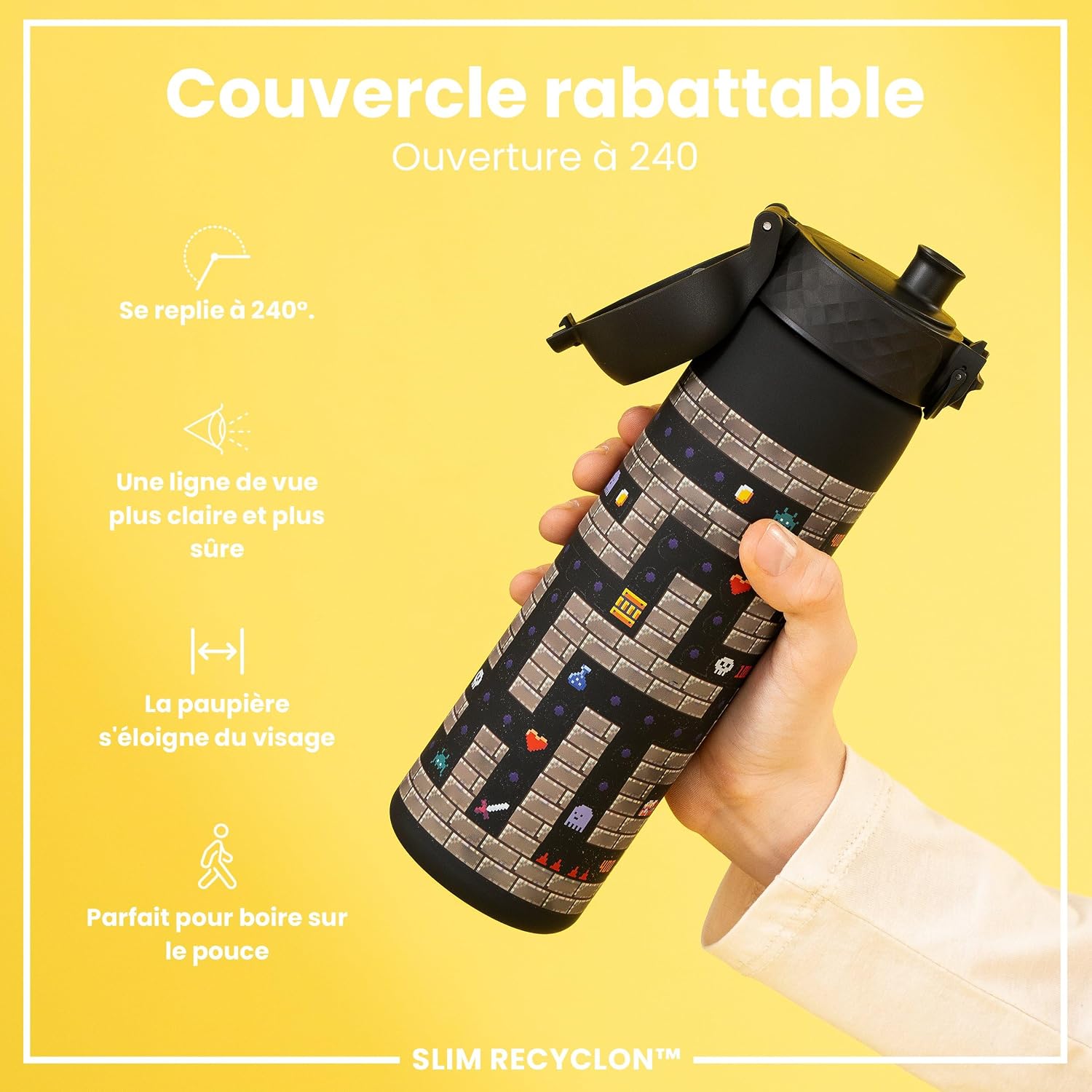 Detalle 2 de ion8 Gourde 500ml anti-fuite