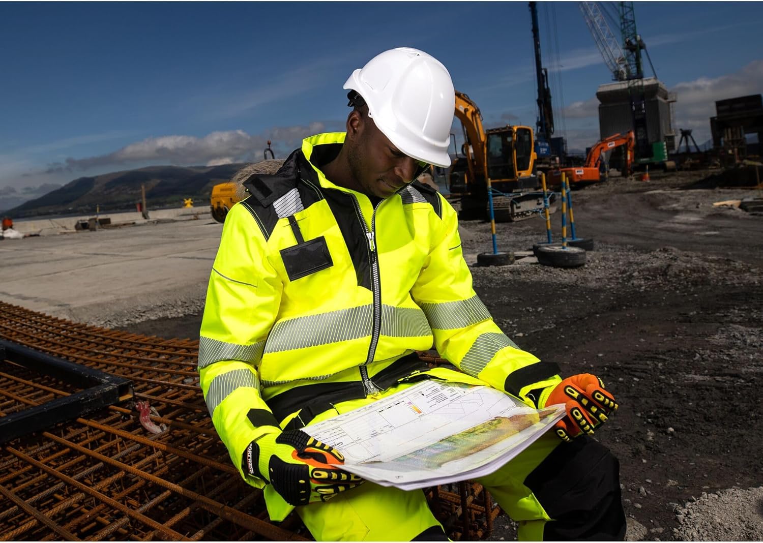 Thumbnail 3 de Portwest A721Y1RS guanto anti-impatto S 🧤