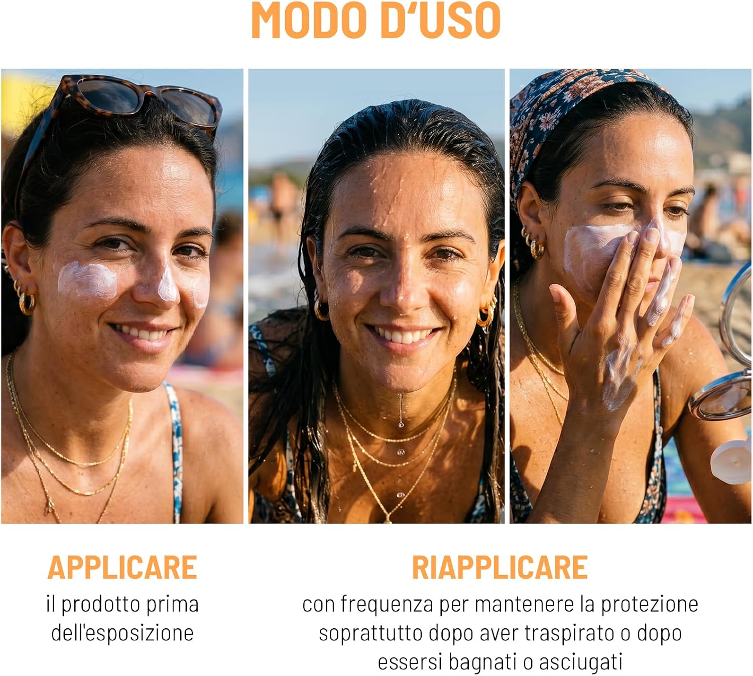 Detalle de Equilibra Crema Solare Viso SPF 30 75 ml – protezione anti-età e anti-macchie, senza profumo