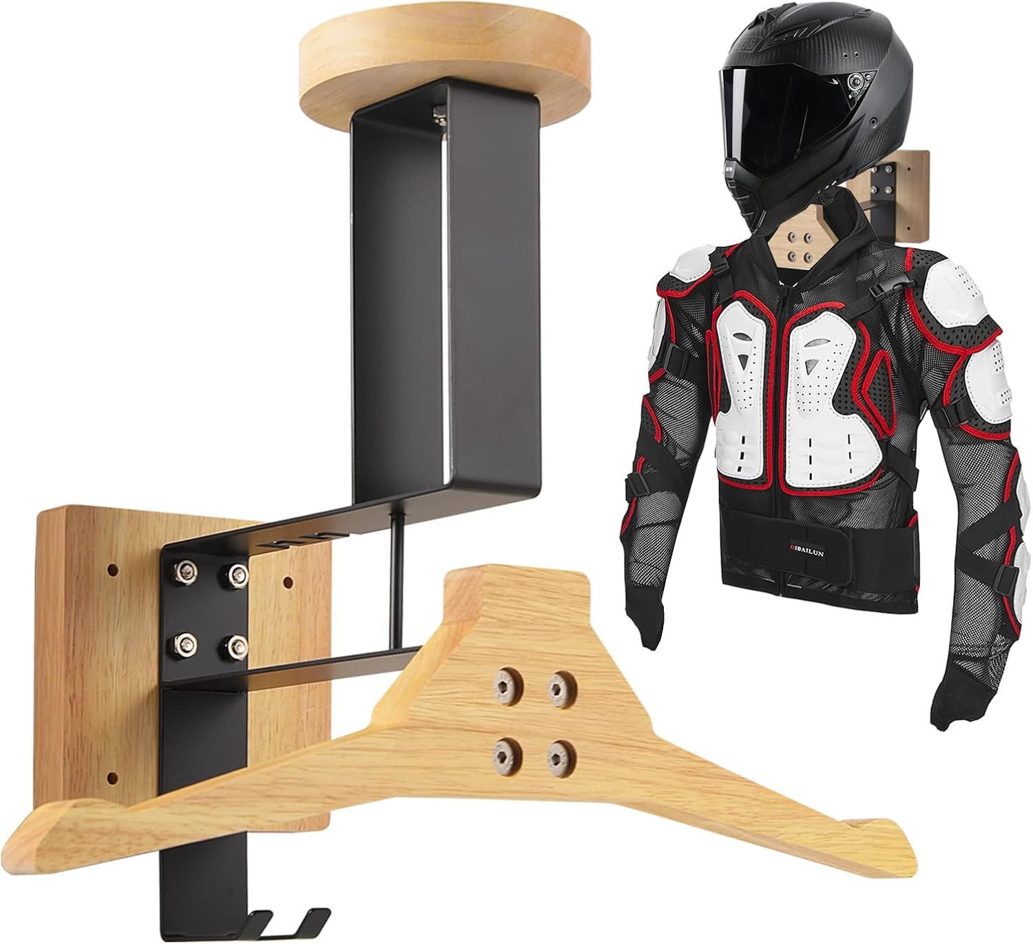 MIDINGCHAI Helmhalterung Wand für 40 kg