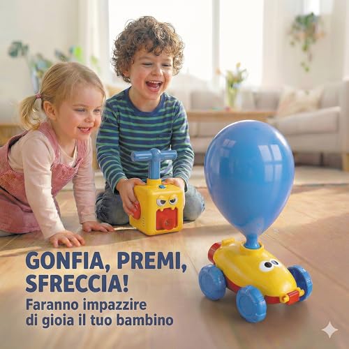 Detalle 2 de LUDAZON Macchinine ad Aria – Giochi educativi per bambini 2–6 anni, insegnano aerodinamica in modo divertente