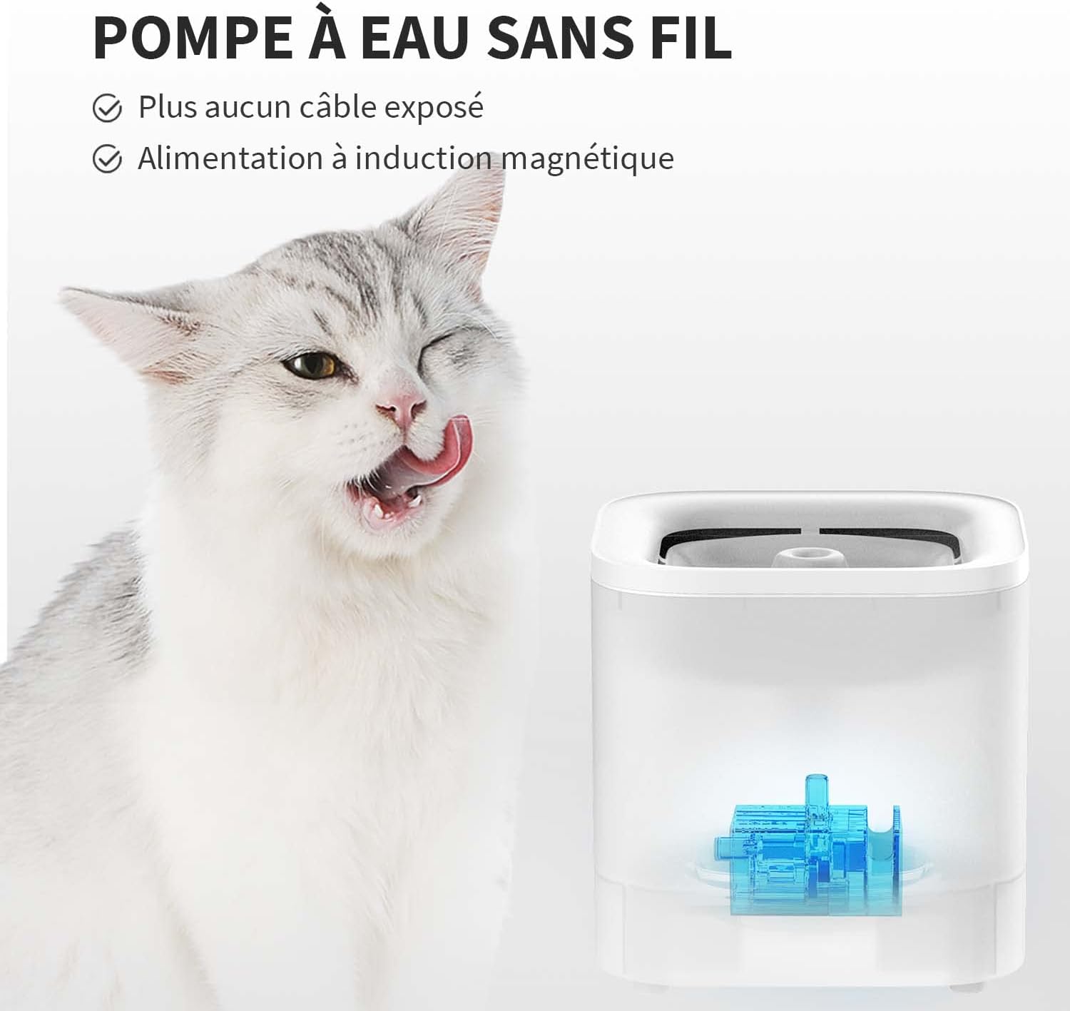 Thumbnail 1 de PETKIT CYBERTAIL Fontaine à Eau Chats